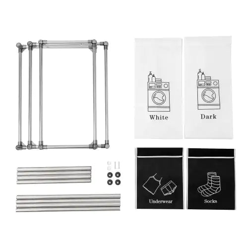 New Laundry Hamper 2 Tier Laundry Sorter